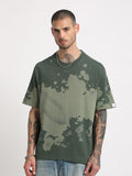 THE BEAR HOUSE Abstract Printed Regular Fit Cotton T-shirt
