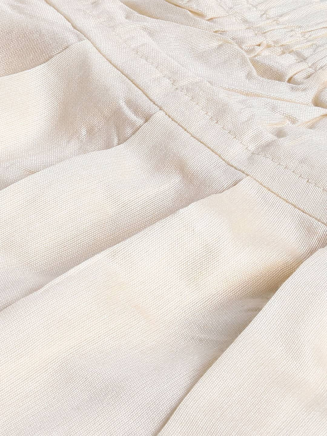 VASTRAMAY Girls Bandhani Printed Kurta With Patiala