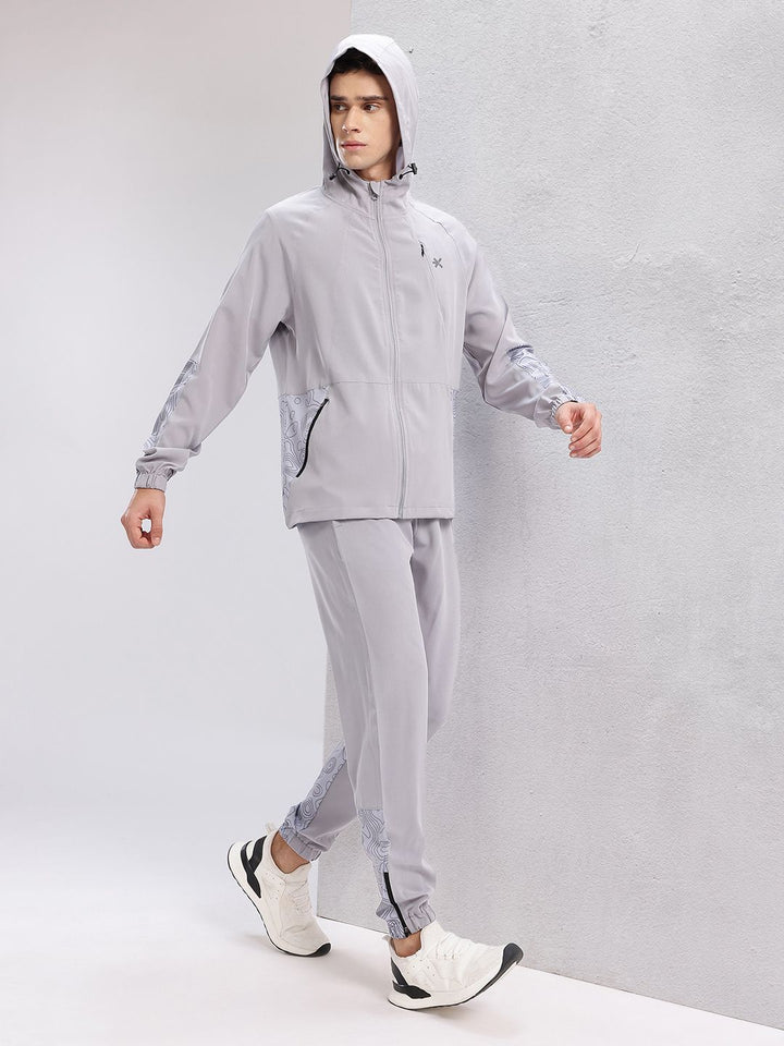 HRX by Hrithik Roshan Men Printed Rapid-Dry Running Tracksuit