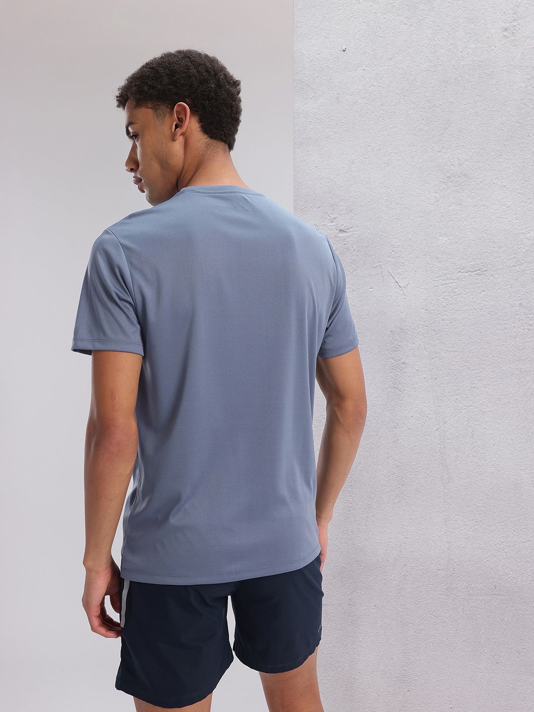 HRX by Hrithik Roshan Twin Collection Typography Print Rapid-Dry Training T-shirt