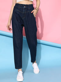 STREET 9 Women Blue Urban High-Rise Jeans