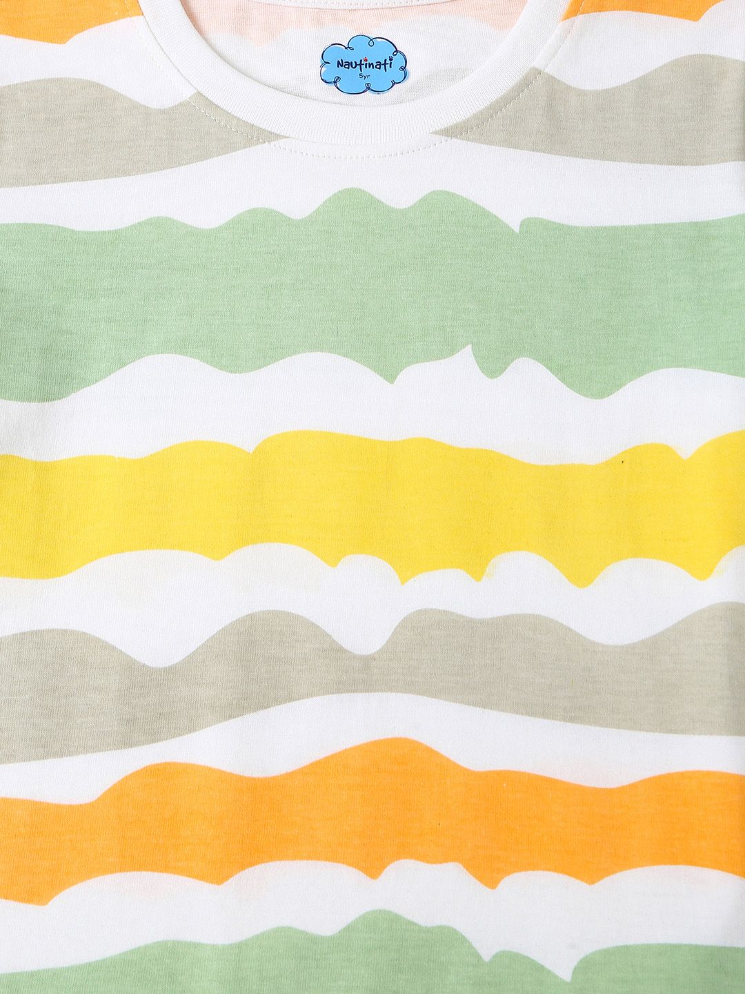 Nauti Nati Boys 2 Printed Bio Finish T-shirt