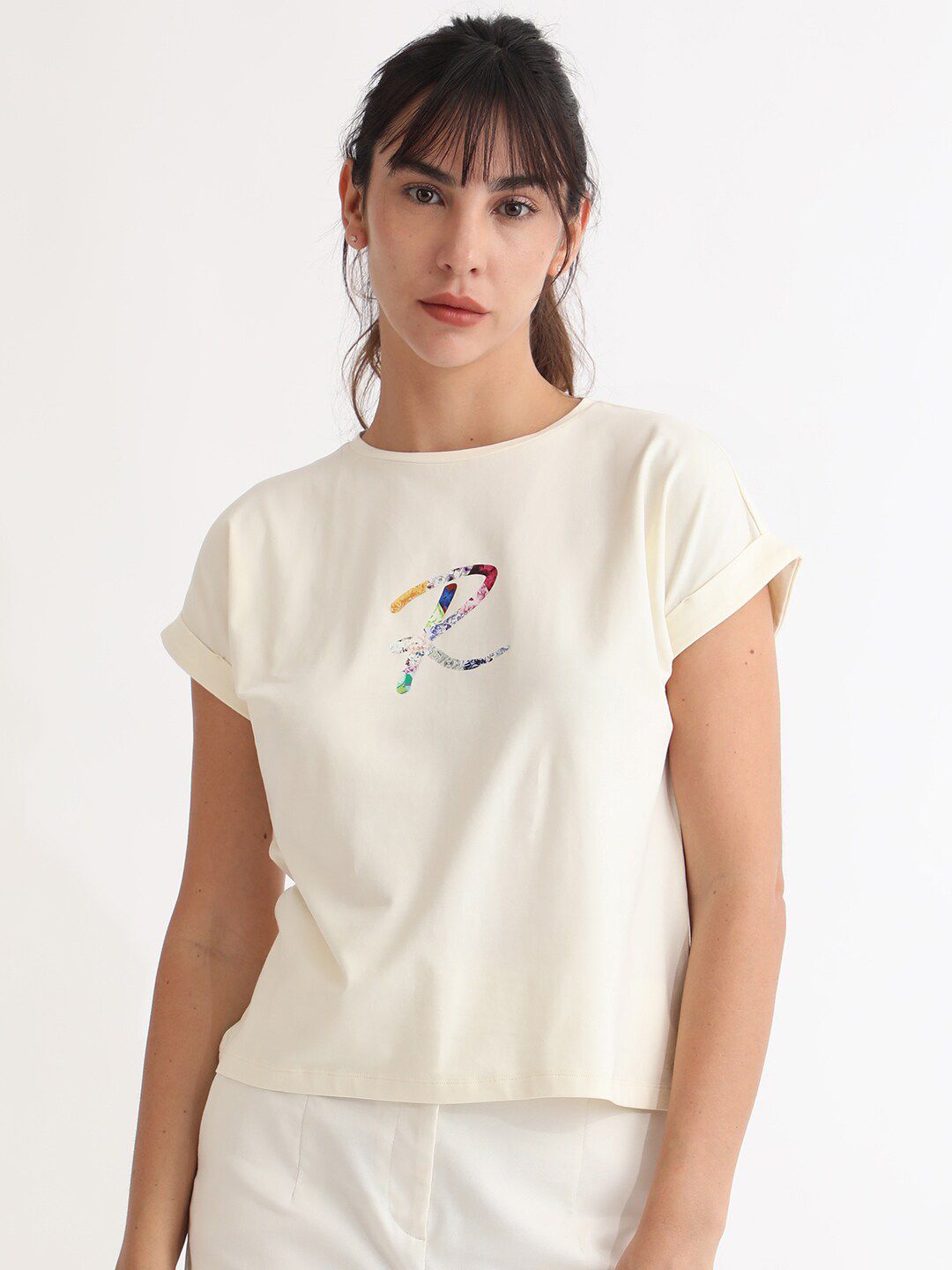 RAREISM Drop Shoulder Relaxed Graphic T-Shirt