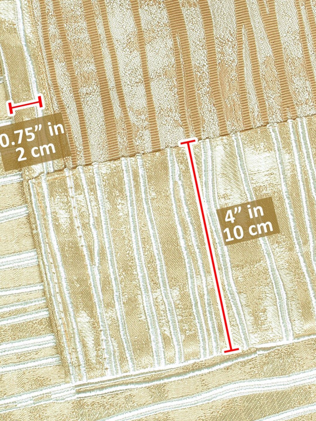 Story@Home Jacquard 400 GSM 7 feet 1 U Door Curtain