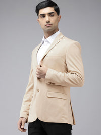 Park Avenue Single-Breasted Notched Lapel Active Fit Formal Blazer