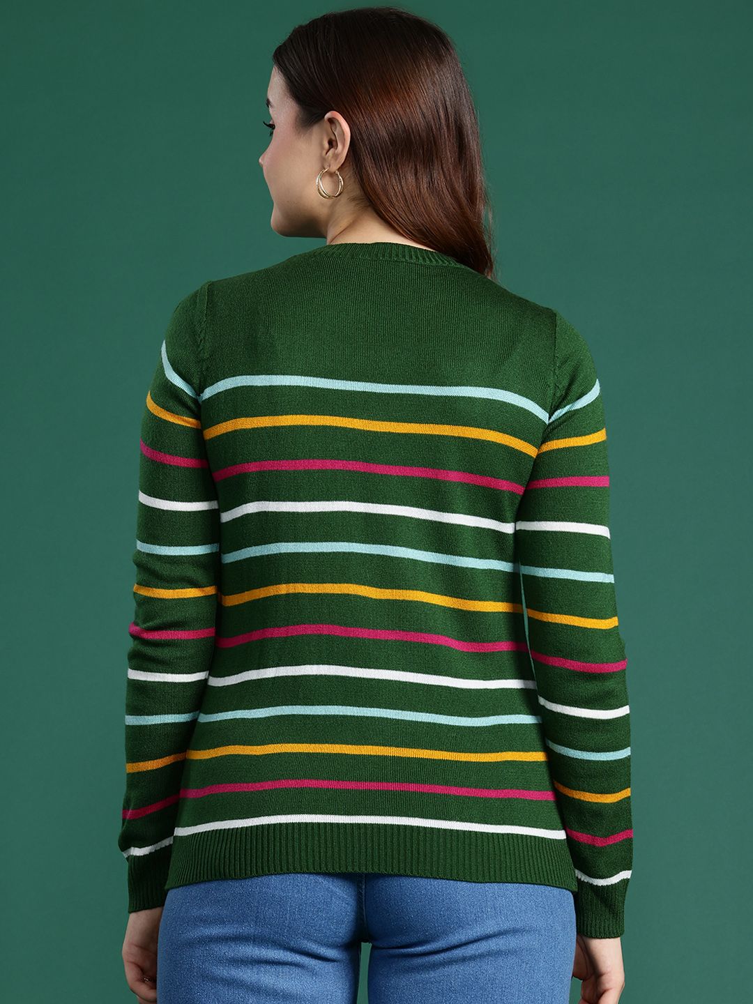 DressBerry Striped Pullover