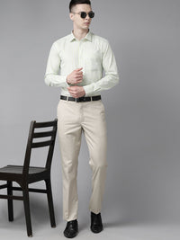 Park Avenue Men Pure Cotton Slim Fit Tartan Checked Formal Shirt