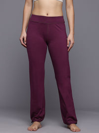 HRX by Hrithik Roshan Women Yoga Track Pants with Toggle Hem