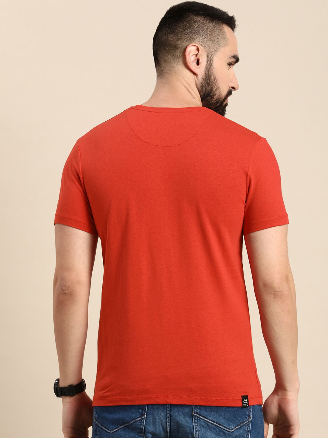 Being Human Striped Pure Cotton T-shirt