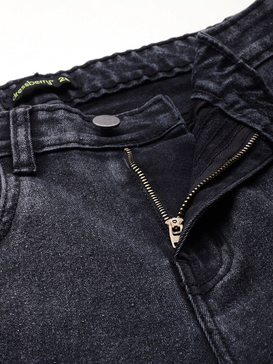 DressBerry Women Wide Leg Stretchable Jeans