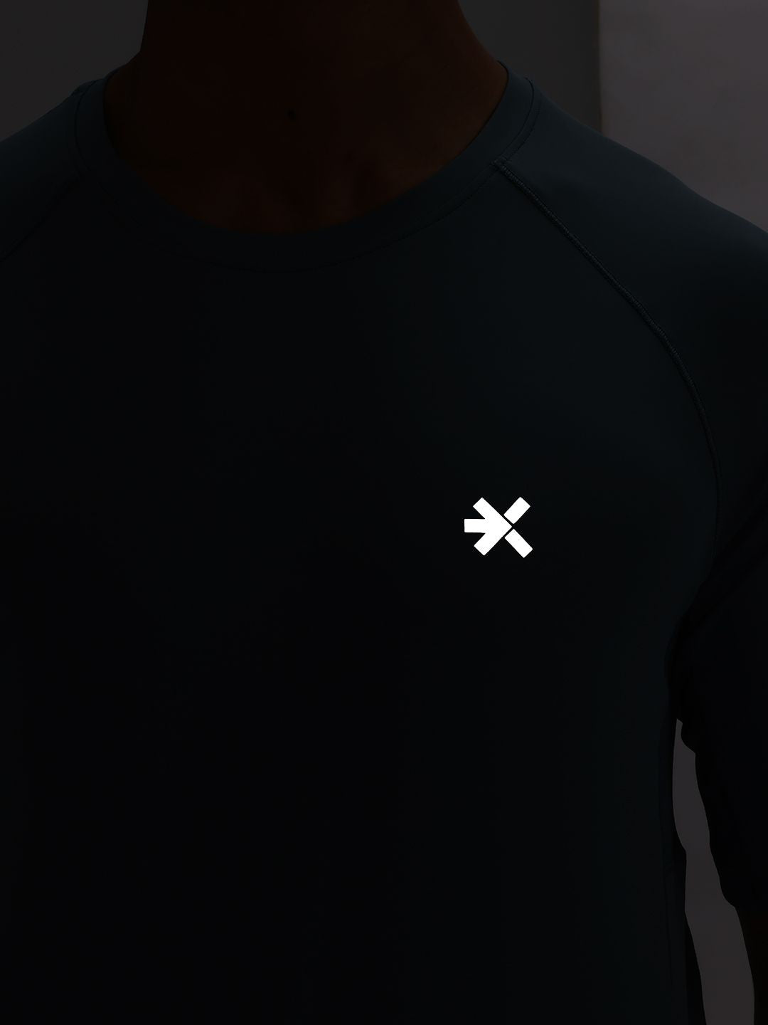 HRX by Hrithik Roshan Mesh Panel Back Rapid-Dry Training T-shirt