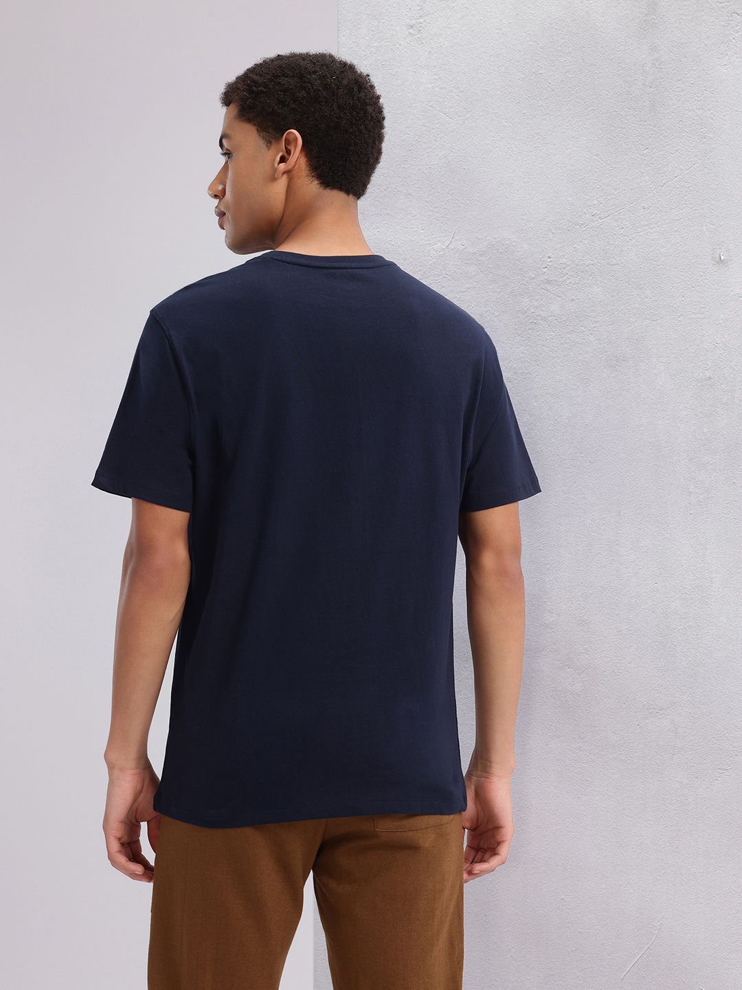 HRX by Hrithik Roshan Men Typography Printed Pure Cotton Yoga T-shirt