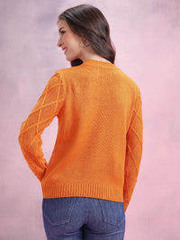 DressBerry Checked Acrylic Pullover