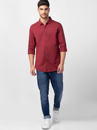 SPYKAR Men Slim Fit Casual Shirt