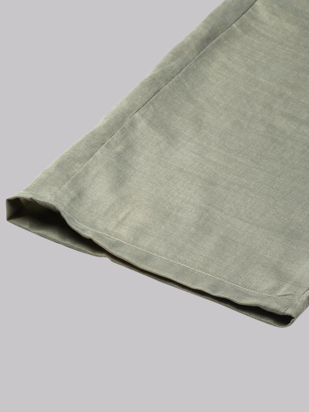 KALINI Striped Straight Kurta with Trousers