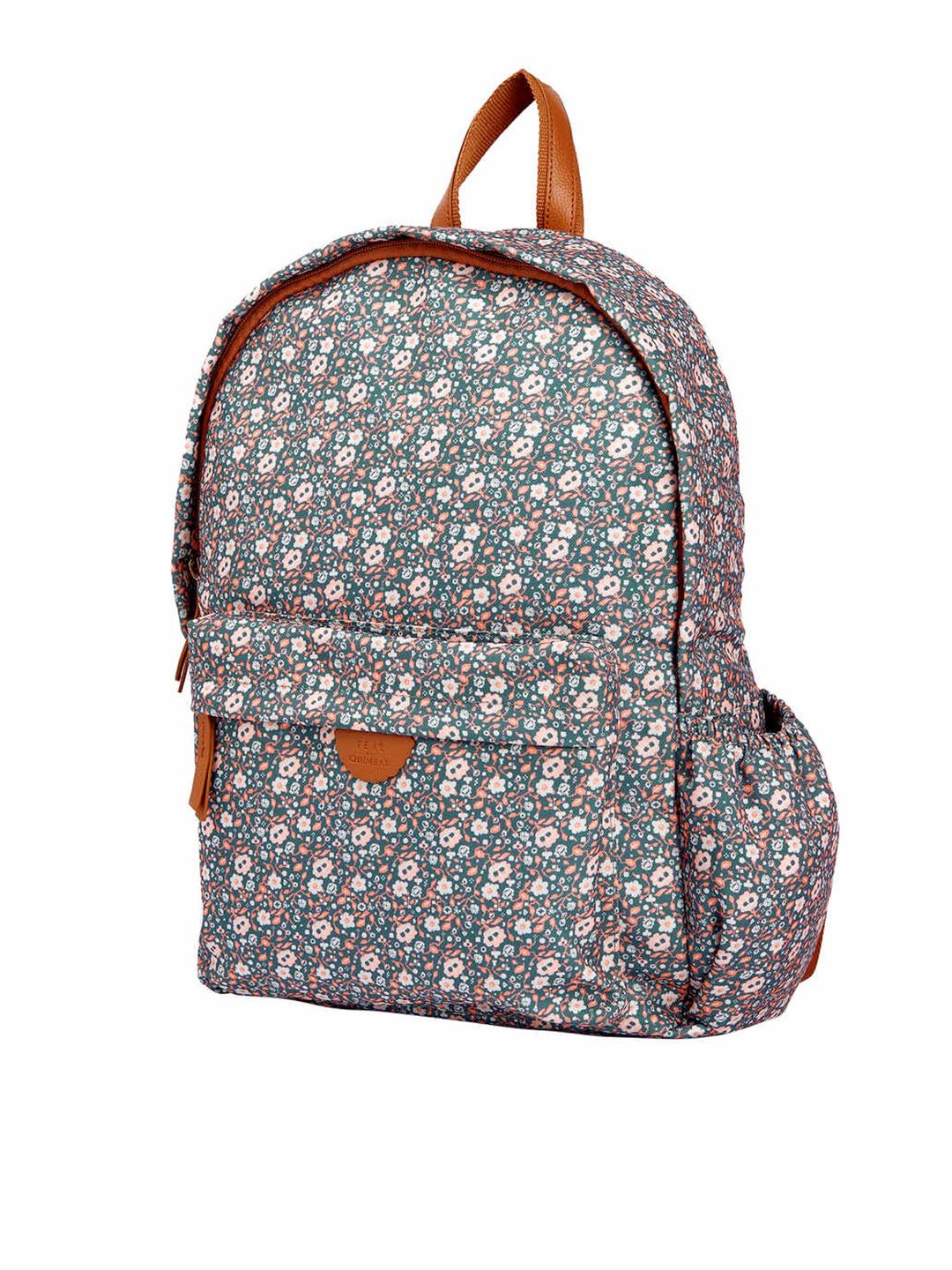 TEAL BY CHUMBAK Women Printed Light Weight Medium Back Pack