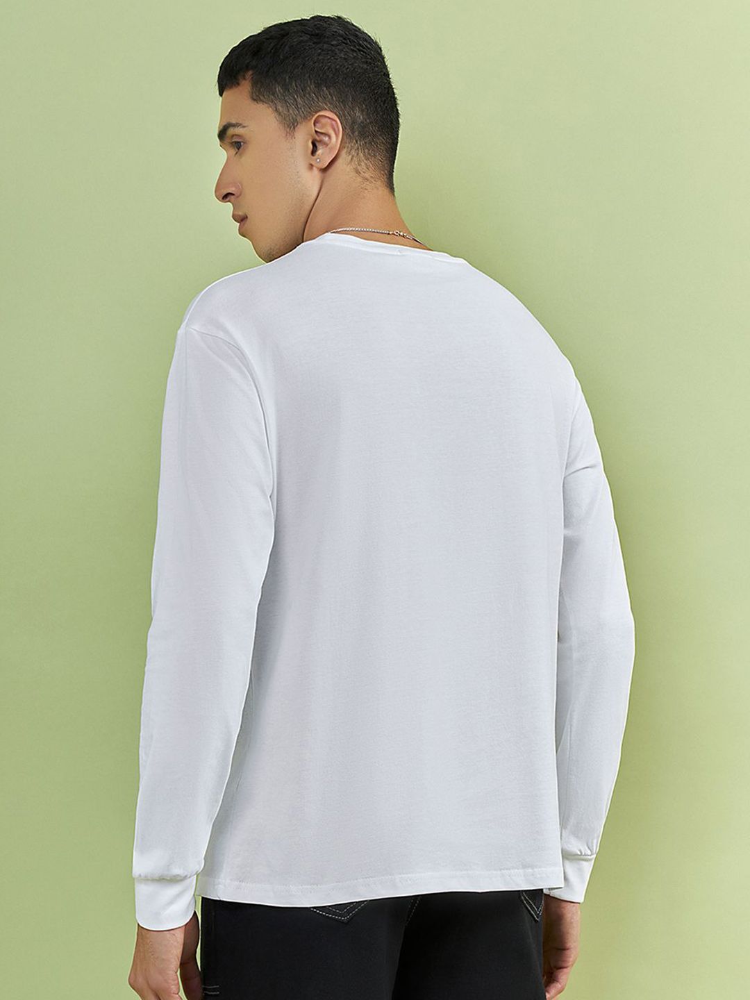 Bewakoof Graphic Dicetak T-Shirt Kapas Tulen Pure