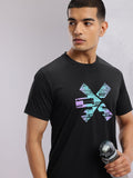 HRX by Hrithik Roshan Brand Logo Printed Training T-shirt
