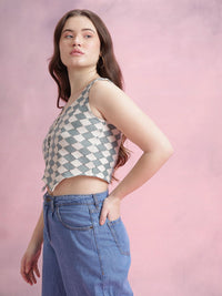DressBerry Crochet Crop Top