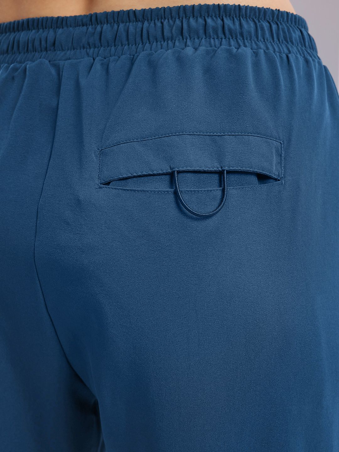 HRX by Hrithik Roshan Women Cropped Running Track Pants with Toggle Hem