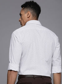 Raymond Pure Cotton Slim Fit Printed Formal Shirt