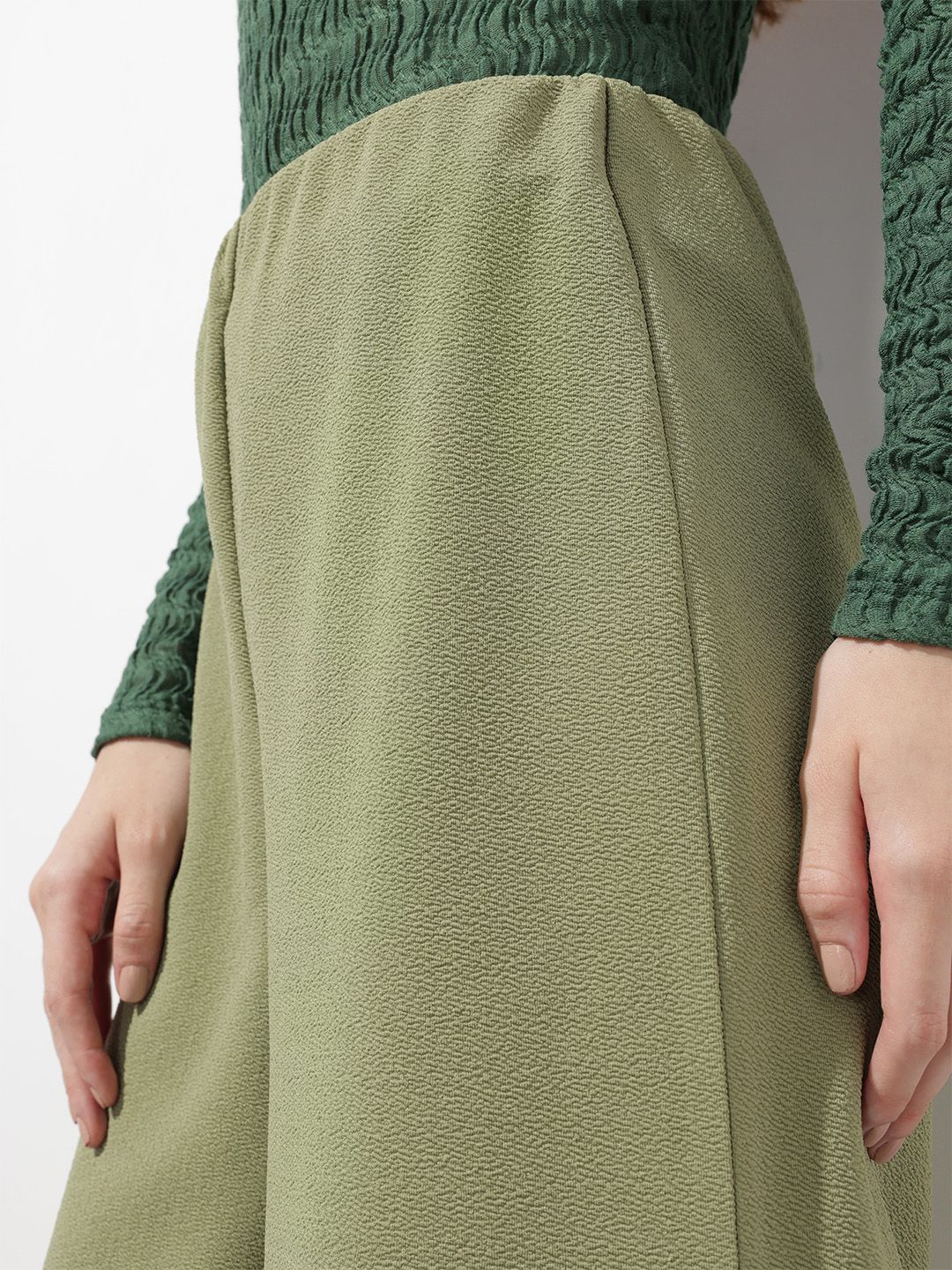 DressBerry 9 To 5 Edit Groovy Wide Leg Trousers