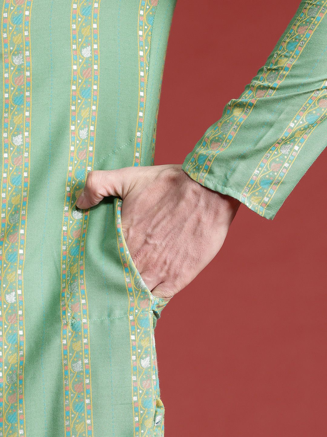 Anouk Printed Straight Kurta