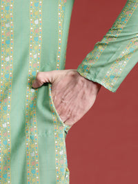 Anouk Printed Straight Kurta