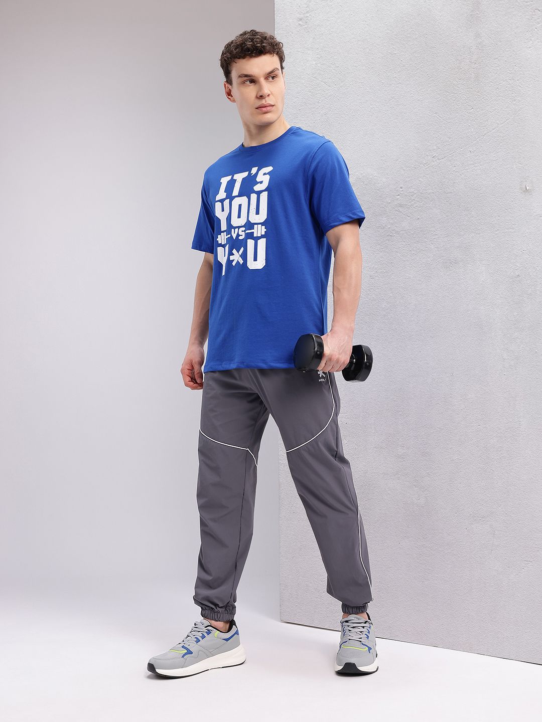 HRX by Hrithik Roshan Typography Printed Training T-shirt