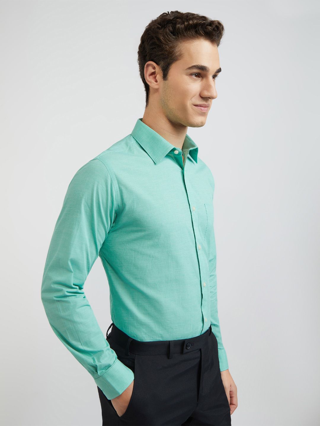 Raymond Slim Fit Pure Cotton Formal Shirt