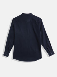 Monte Carlo Boys Textured Casual Smart Fit Shirt