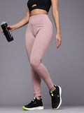 HRX by Hrithik Roshan Women PERFORMANCEBONDED Rapid-Dry Running Tights AW24_W_TG_KRS002_03