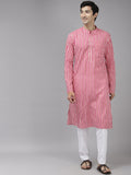 See Designs Men Cotton Striped Kurta