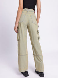 DressBerry Utility Core Cargo-Style Jeans