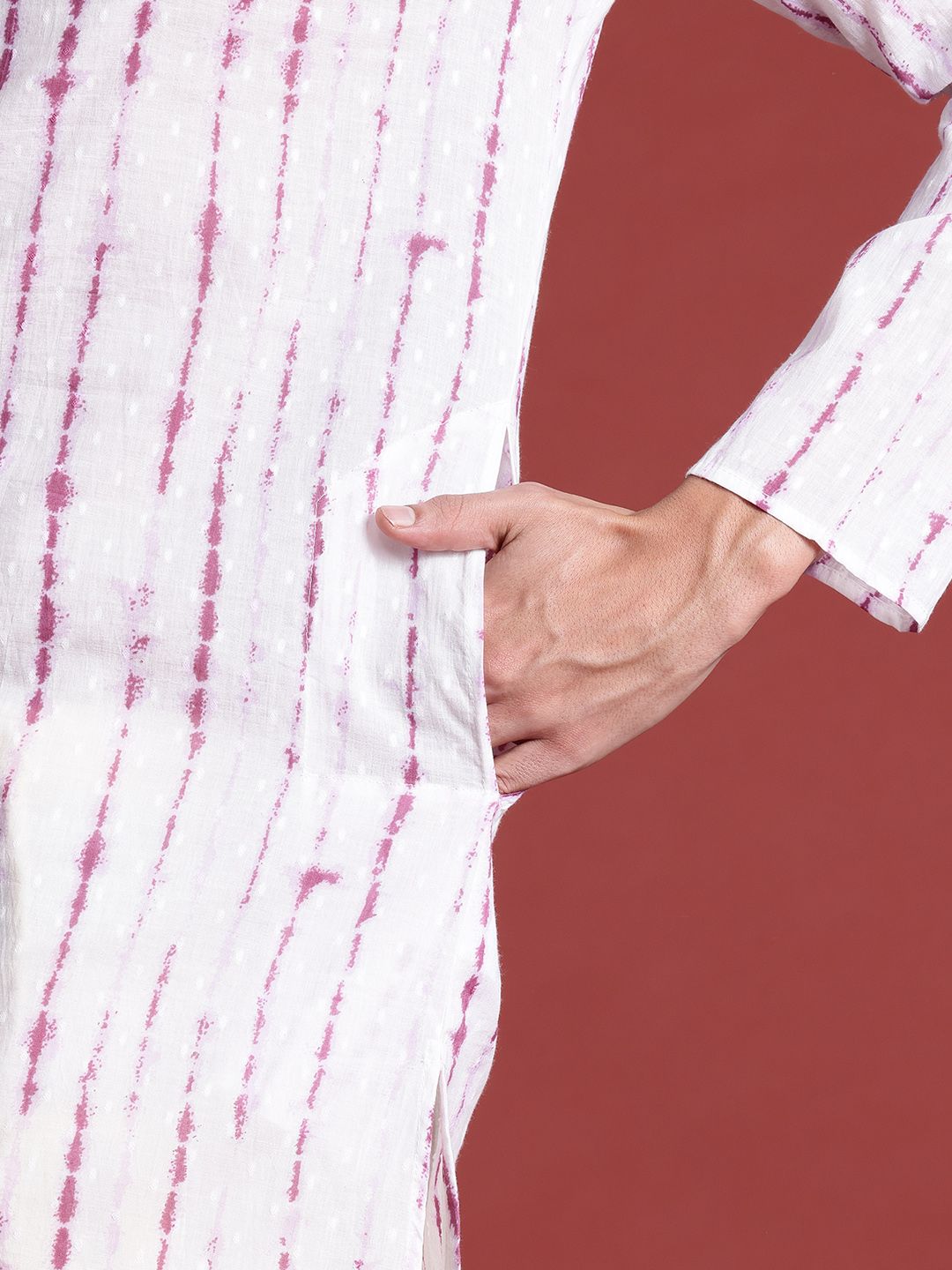 Anouk Tie & Dye Printed Kurta