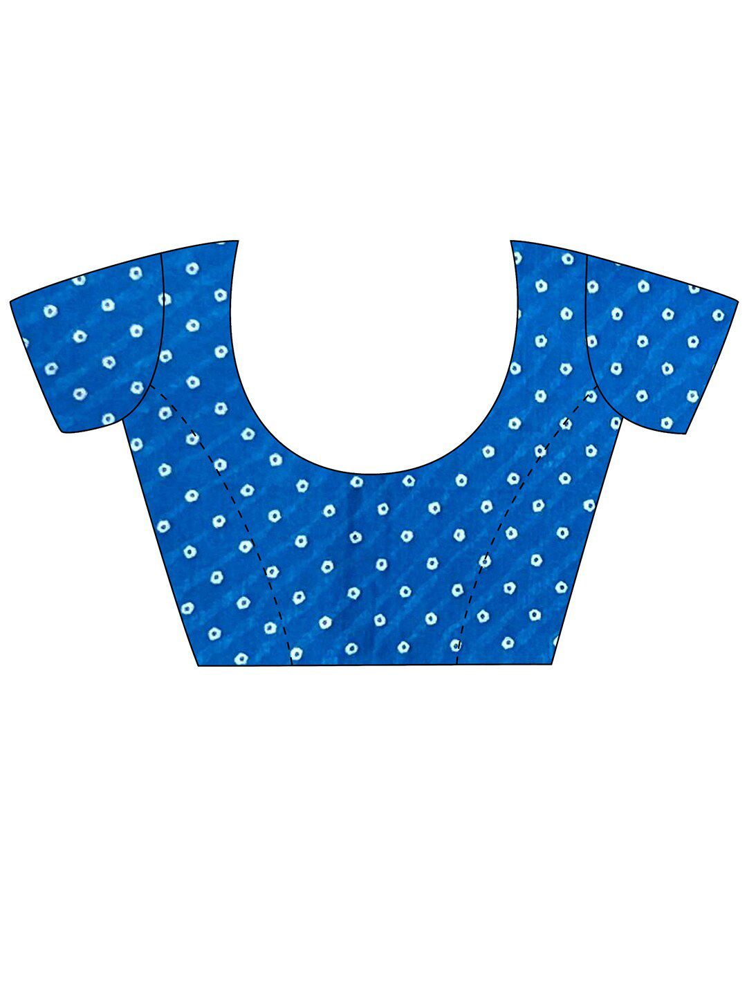 Saree mall Leheriya Printed Pure Cotton Saree