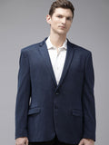 Park Avenue Super Slim Fit Self Design Single-Breasted Formal Blazers