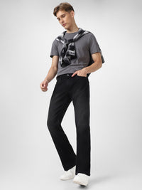 Urbano Fashion Men Bootcut Light Fade Stretchable Jeans