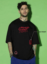 Bewakoof X Official Marvel Merchandise Ghost Rider Spirit of Vengeance Oversized T-shirt