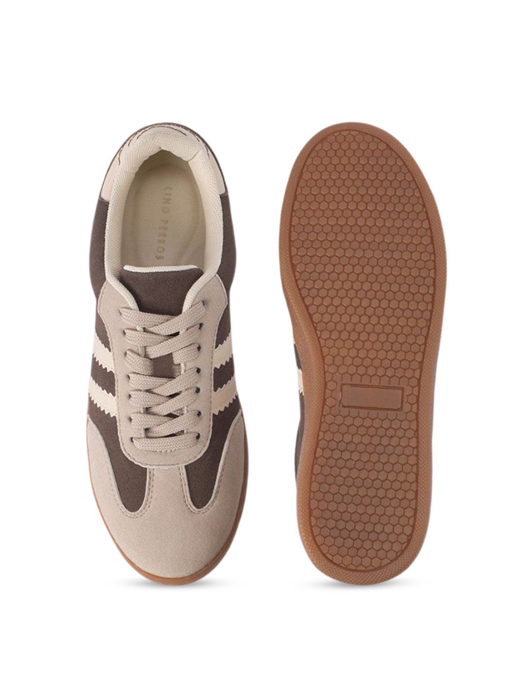 Lino Perros Women Lace-Ups Round Toe Sneakers