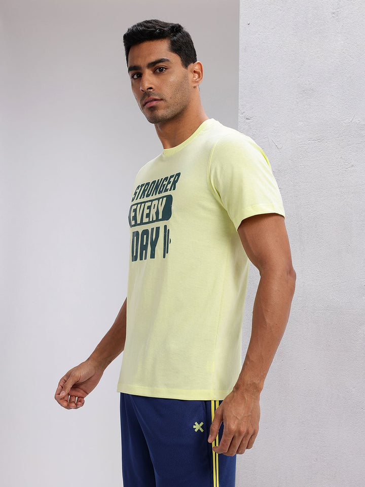 HRX by Hrithik Roshan Typography Printed Training T-shirt