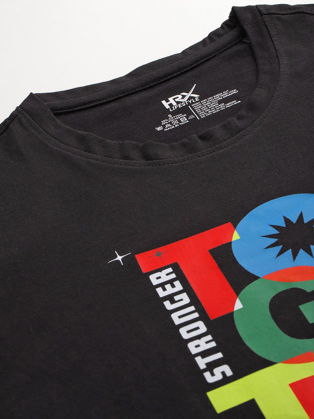 HRX by Hrithik Roshan Printed Casual T-shirt