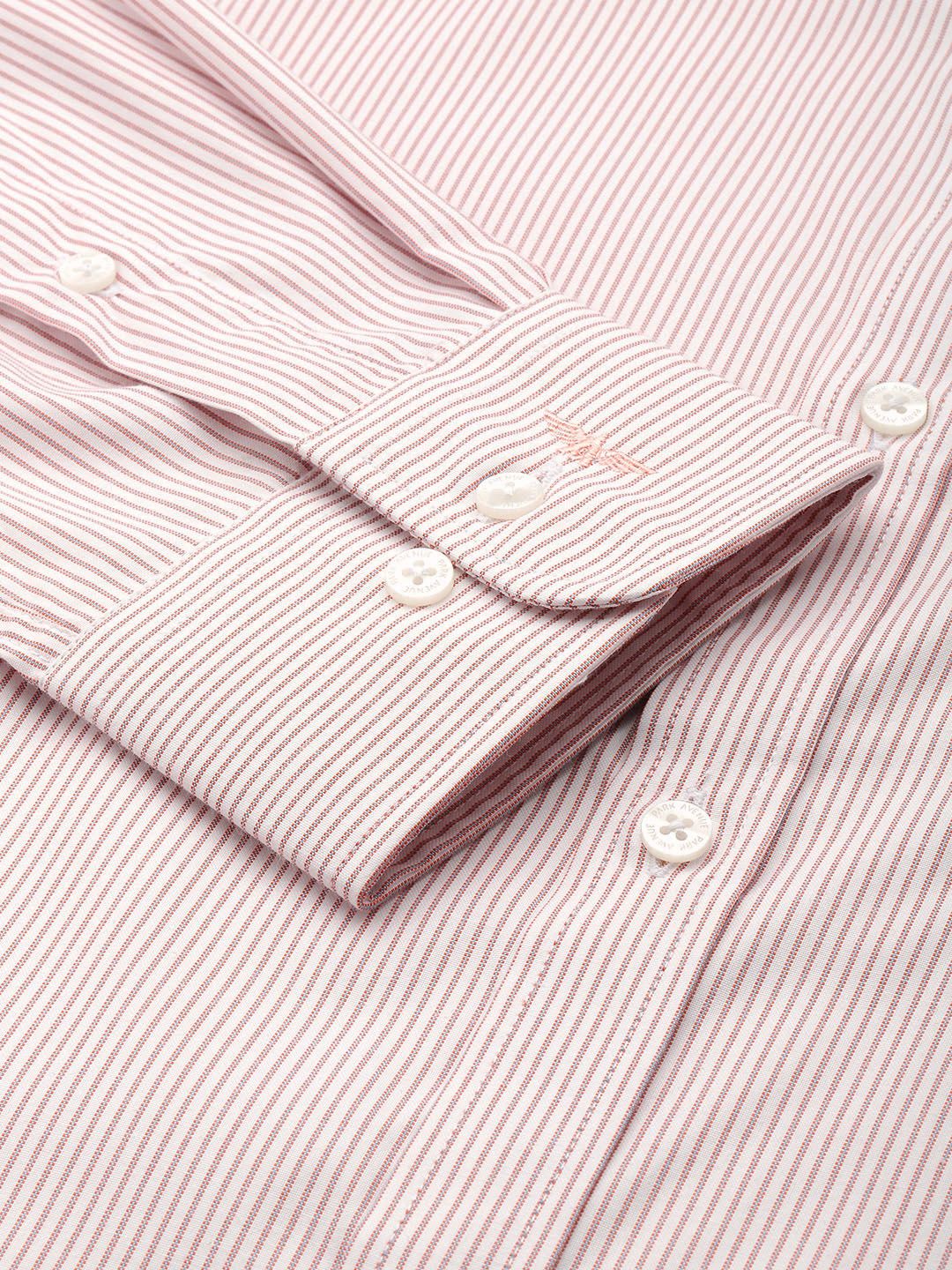 Park Avenue Striped Slim Fit Work Formal Shirt