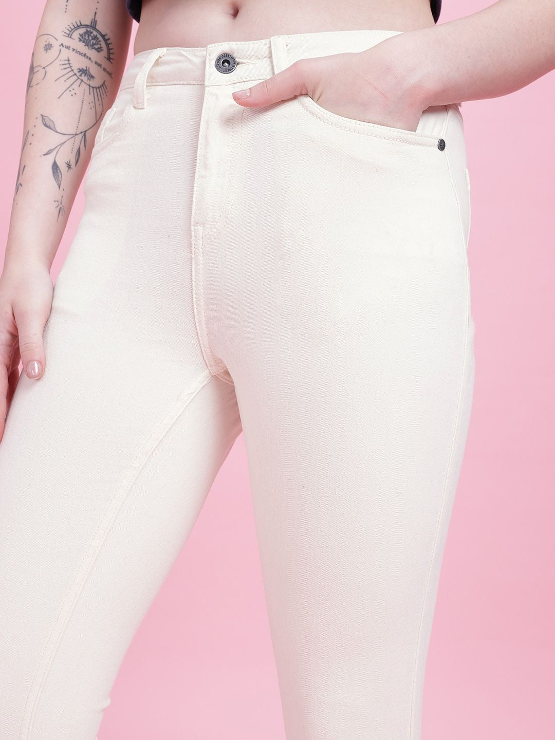 DressBerry Women Skinny Fit High-Rise Jeans