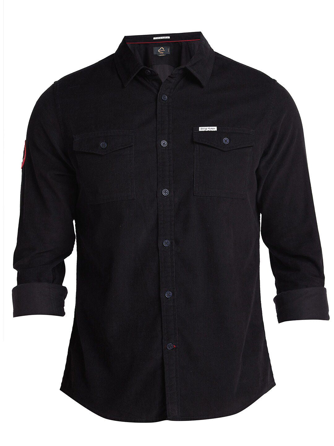 Being Human Slim Fit Opaque Casual Shirt