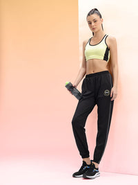 HRX by Hrithik Roshan Women Brand Logo Detail Rapid-Dry Running Joggers