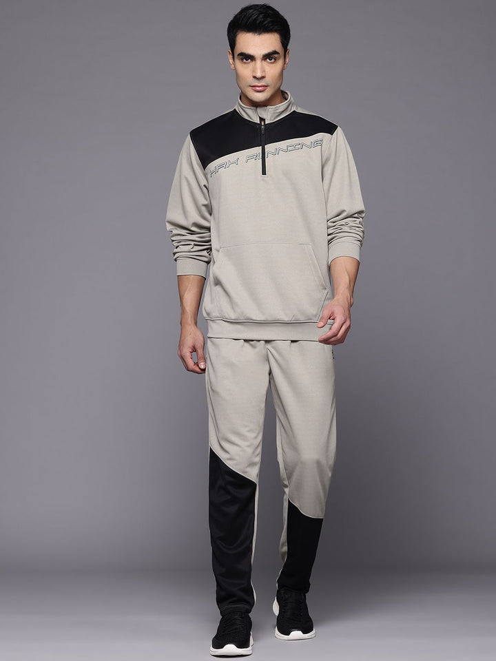 HRX by Hrithik Roshan Colourbocked Rapid Dry Running Tracksuits