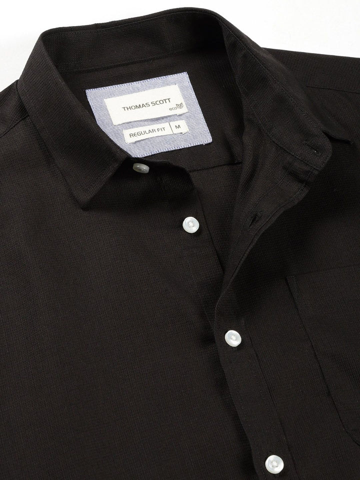 Thomas Scott Classic Slim Fit Opaque Cotton Formal Shirt