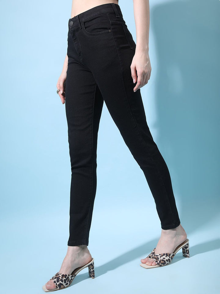 Tokyo Talkies Women Slim Fit Mid-Rise Stretchable Jeans