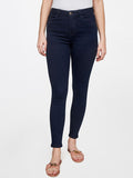 AND Women Blue Skinny Fit Trousers